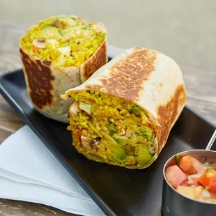 Vegan Maharaja Burrito