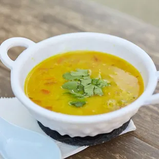 Vegan Yellow Lentil Soup