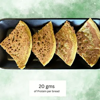 Indian Protein Bread (Vegan) (GF) (20 G Protein)