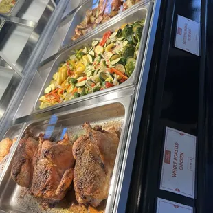 We took away that chicken in the middle...