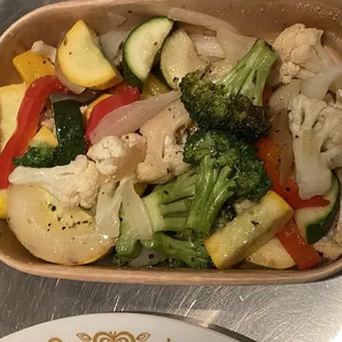 Sautéed Seasonal Vegetables