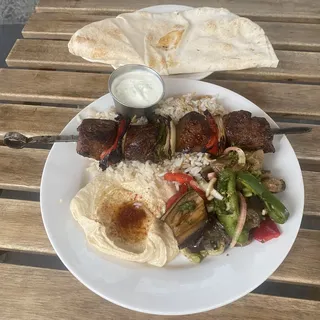 Lamb Kebab Plate