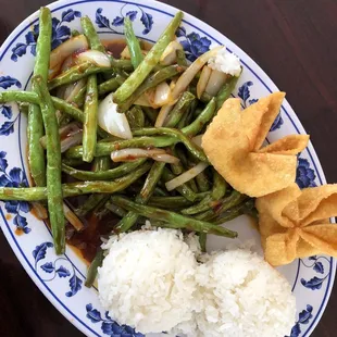 Spicy Green Bean Lunch Special