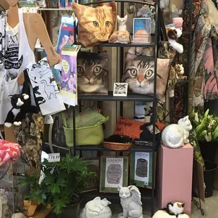 Tons of cat related gifts
