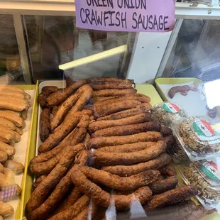 Smoked andouille sausage