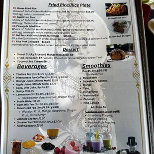 Apsara Asian Restaurants menu