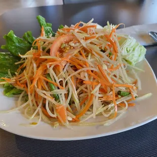 21. Green Papaya Salad (Laos Style)