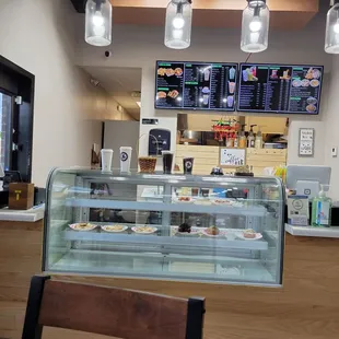 the interior of the restaurant