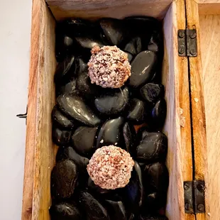 Hazelnut ice cream rocher