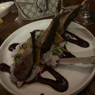 Cocoa Crusted Rack of Lamb