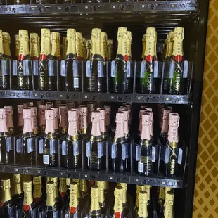 Champagne vending machine