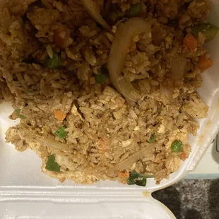 Thai basil fried rice