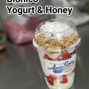 yogurt and honey