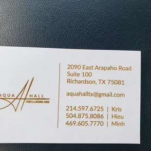 Business card