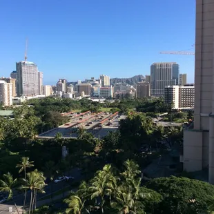 View of Diamond Head from the 11th floor