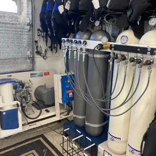 Air fill station
