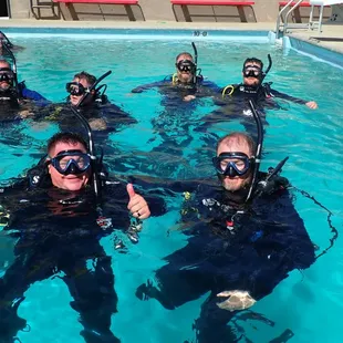 Our veterans class. As a non-profit we teach veterans with a disability for free.