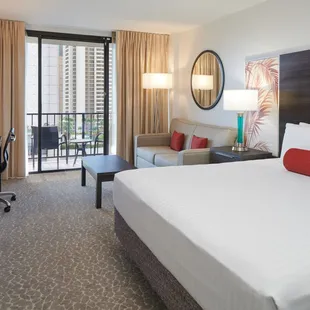Aqua Palms Waikiki - Partial Ocean View