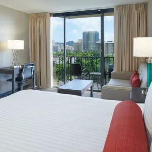Aqua Palms Waikiki - Diamond Head View King