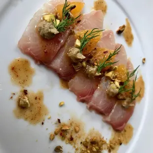 hamachi crudo