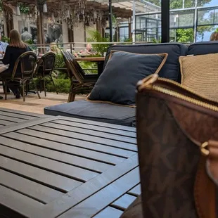 Outside patio