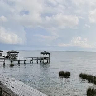 The view from our table