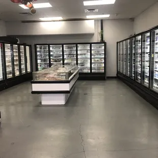 the inside of a grocery store