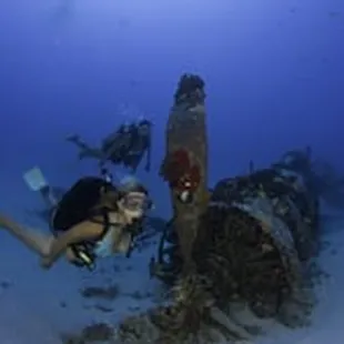 WWII Corsair Fighter plane