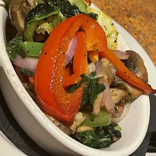 Roasted veggie side