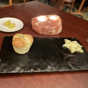 Amish bread and whipped butter