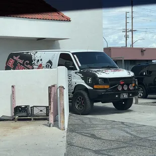 The lifted van they have is AWESOME!!!