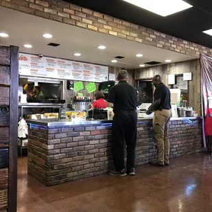 Getting busy now that it's lunch hour.