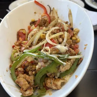 Fajita Rice Bowl