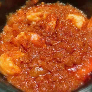 F2. Seafood Shrimp Curry