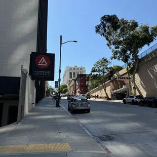 Parking garage 5 minutes away, right next to Academy of Art University