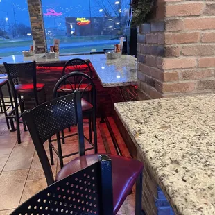 Bar area