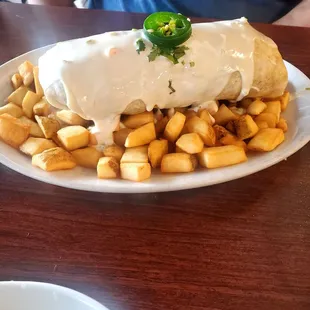The Giant  (Breakfast burrito)