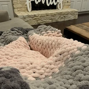 Chunky Knit Blanket