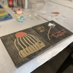 Doing some Fall crafts in the Spring