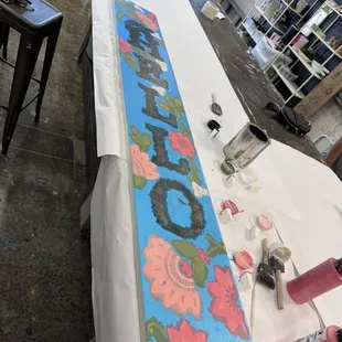 The stencils make it sooooo easy!!!