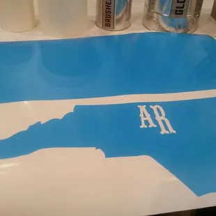 The stencils for your piece