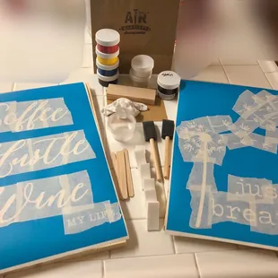 DIY take home projects #supportlocal