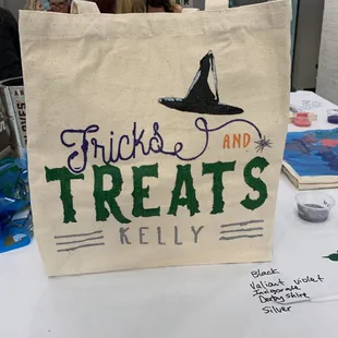 Tote bag. Finished product.