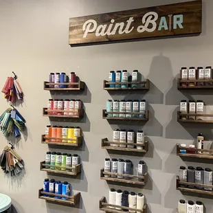 Tons of colors to mix and match