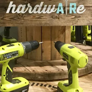 Going full force in this store. The power of tools!