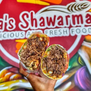 burritos and wraps, food