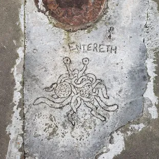 Entereth and be blessed by his noodly appendage