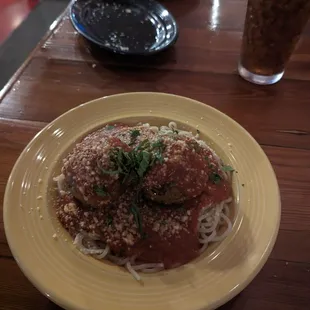 Spaghetti and Meatballs