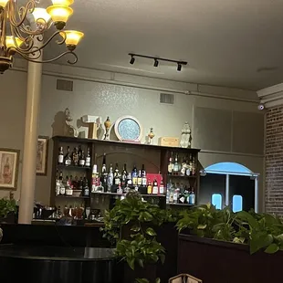 The bar