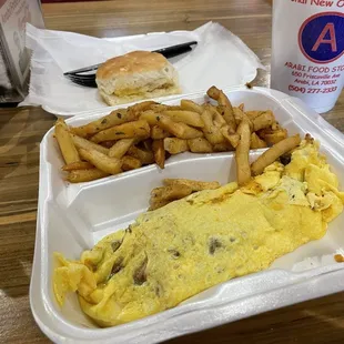 Miss Bobby&apos;s killer omelette.